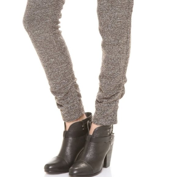 FREE PEOPLE Milo Metallic Shimmer Knit Jogger Pants - Picture 3 of 13